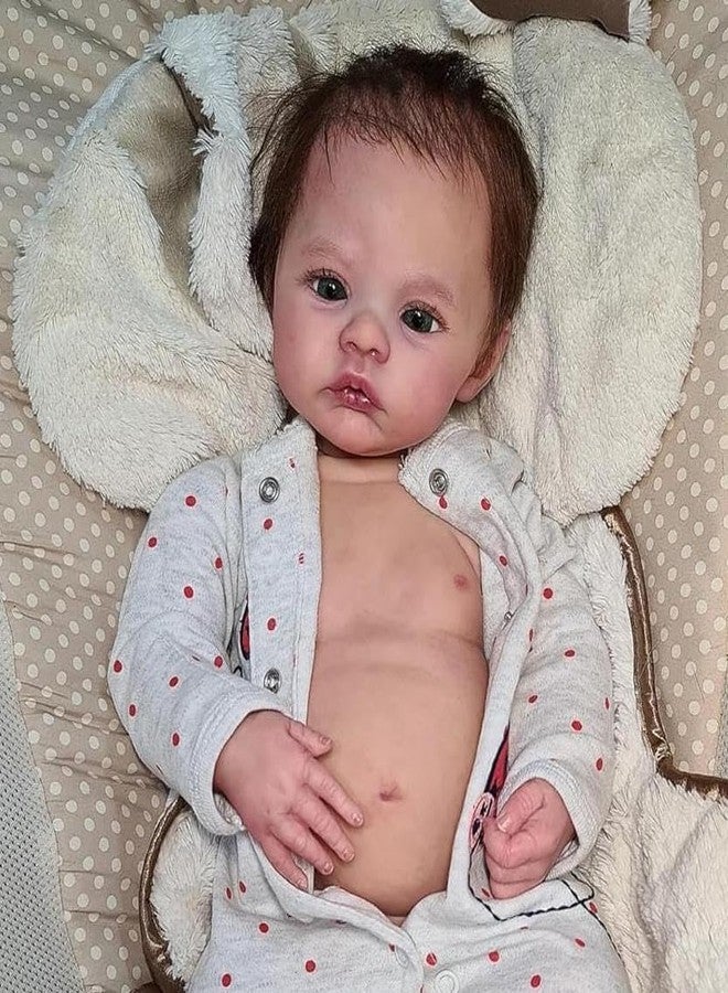 Zero Pam Reborn Baby Dolls Silicone Full Body 18 in Waterproof Anatomically Correct Girl Silicone Baby Doll Reborn Babies That Look Real Realistic Babys Doll - Image 4